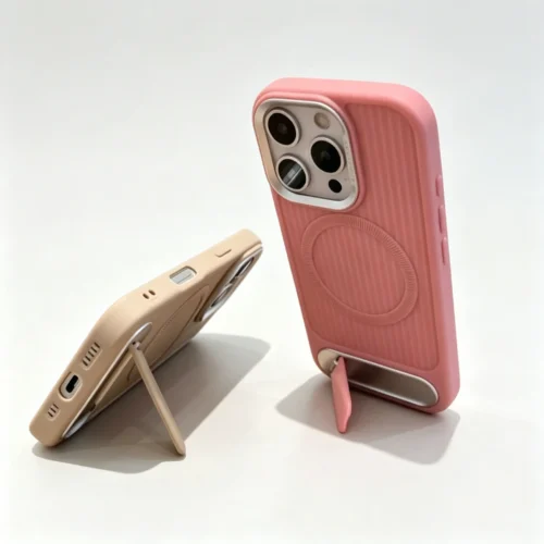 Schutz-Hülle mit integriertem Stand für iPhone 16/15/14/13/12