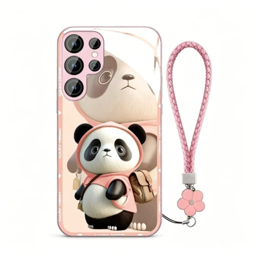 Panda S24ultra Hülle für iPhone, A53 Hautfreundlich, S22 S23 Kreativ