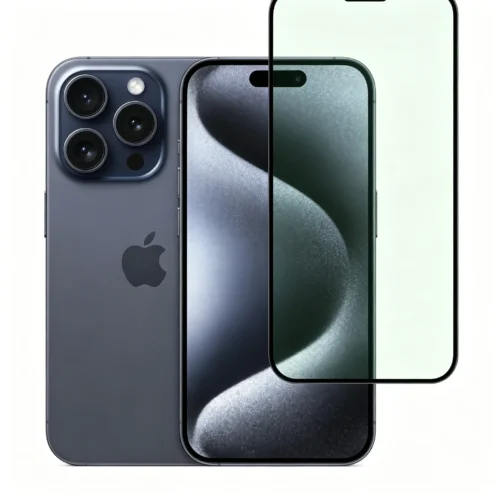 2,5D Anti-Blaulicht-Schutzfolie für iPhone 15/16 PRO